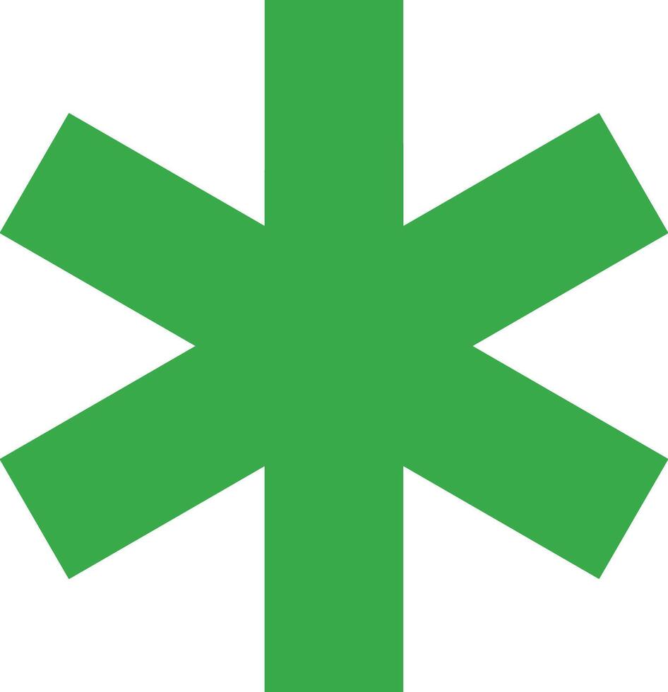 Star icon symbol image for rangking or rating reward vector