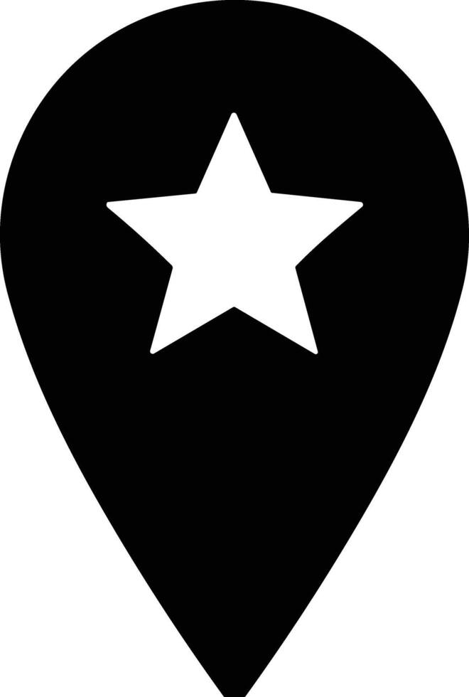 Star icon symbol image for rangking or rating reward vector