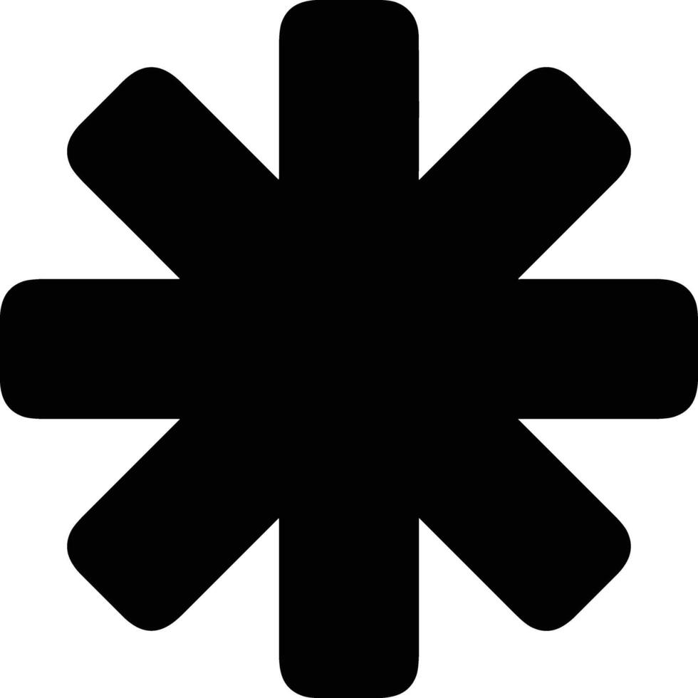 Star icon symbol image for rangking or rating reward vector