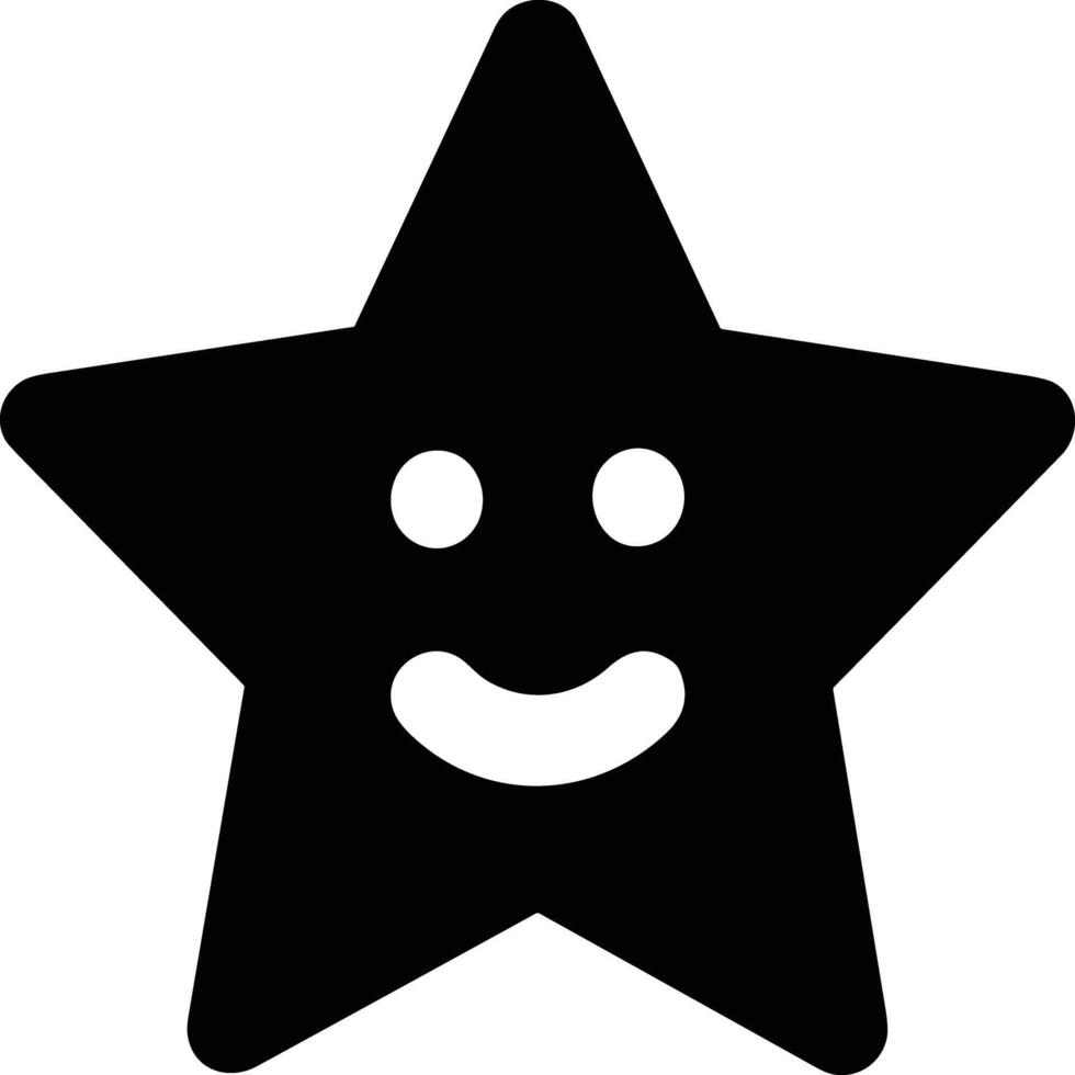 Star icon symbol image for rangking or rating reward vector