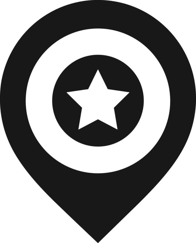Star icon symbol image for rangking or rating reward vector
