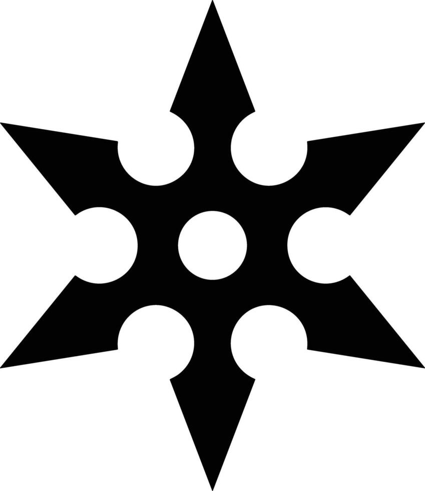 Star icon symbol image for rangking or rating reward vector