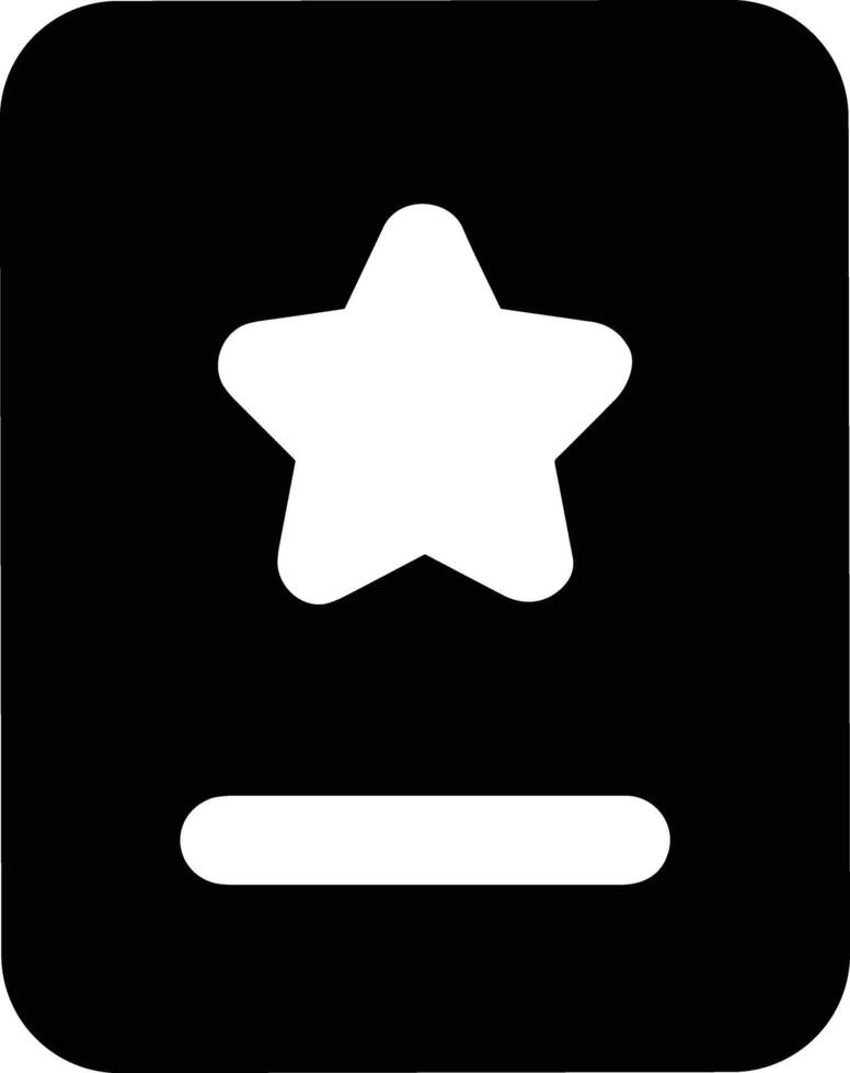 Star icon symbol image for rangking or rating reward vector