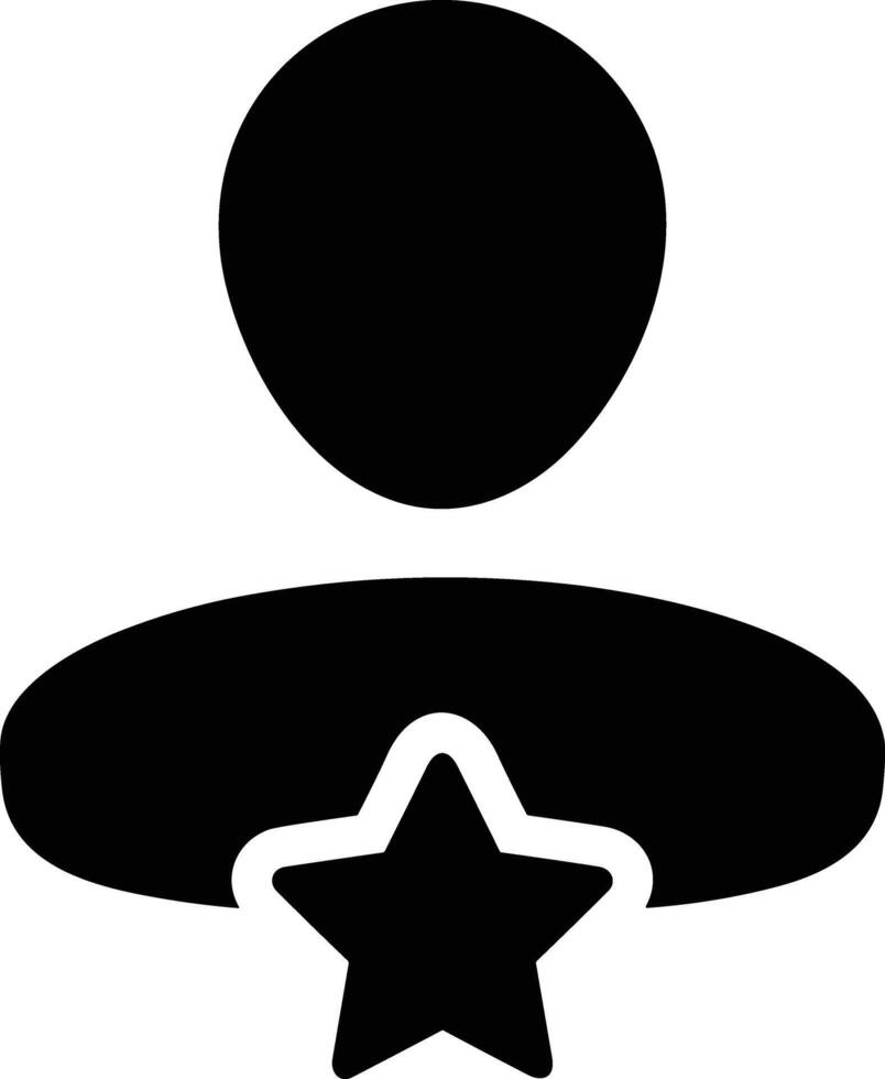 Star icon symbol image for rangking or rating reward vector