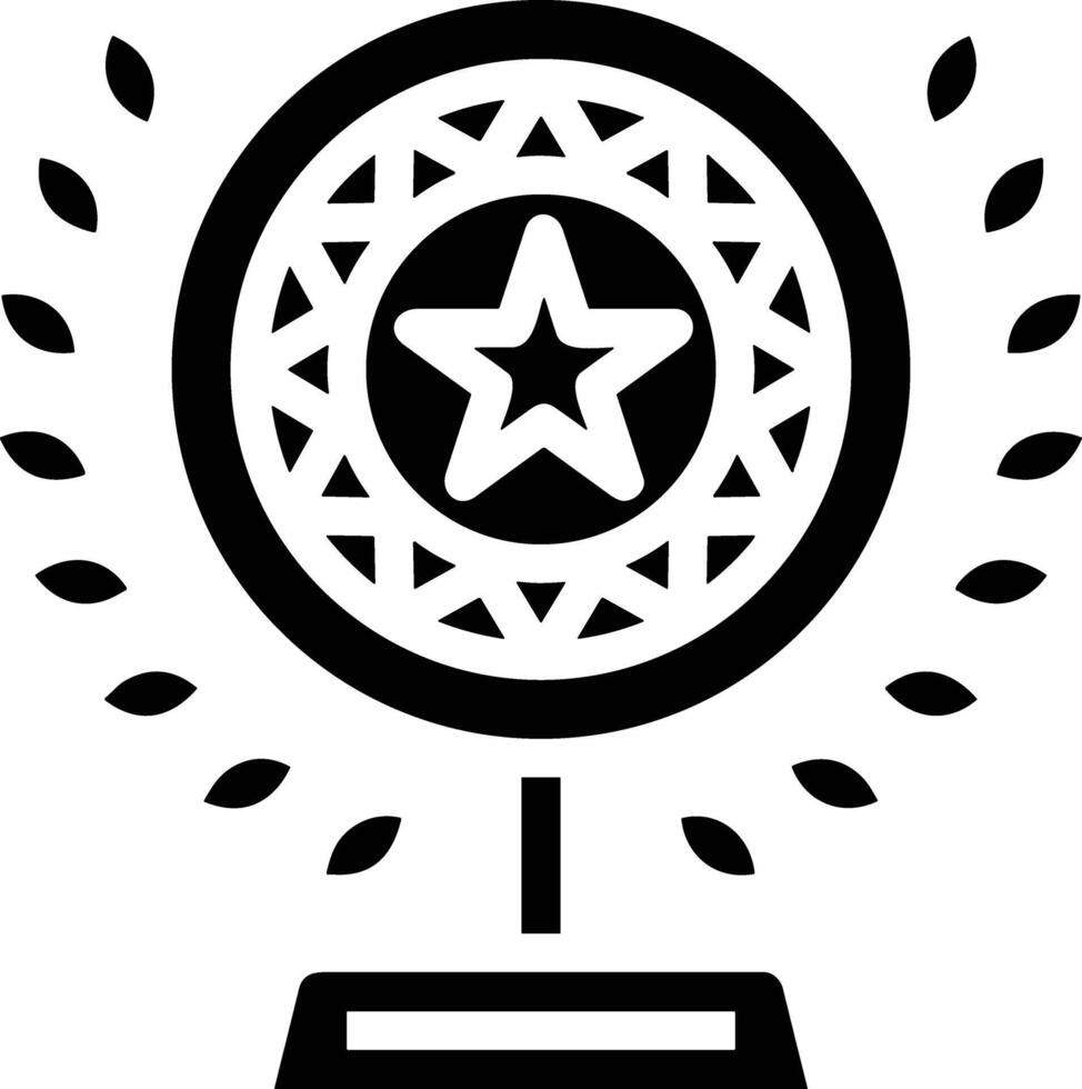 Star icon symbol image for rangking or rating reward vector