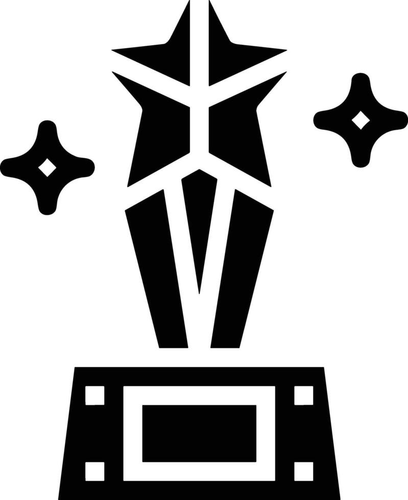 Star icon symbol image for rangking or rating reward vector