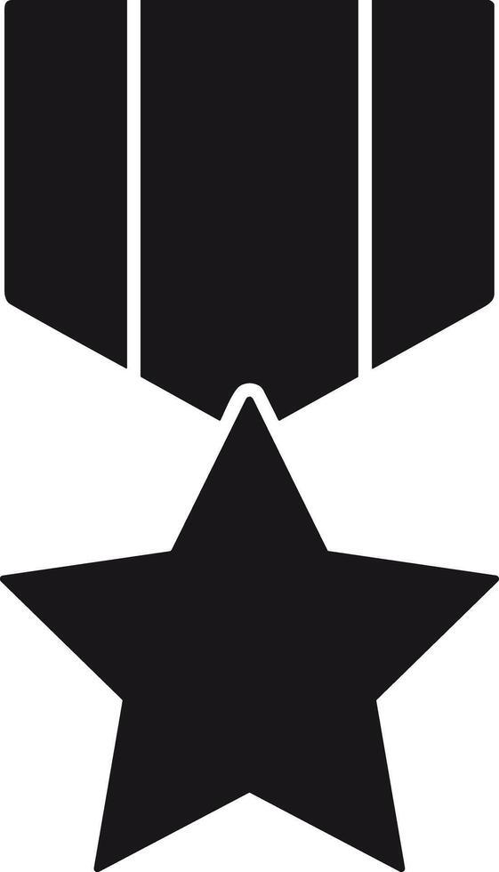 Star icon symbol image for rangking or rating reward vector