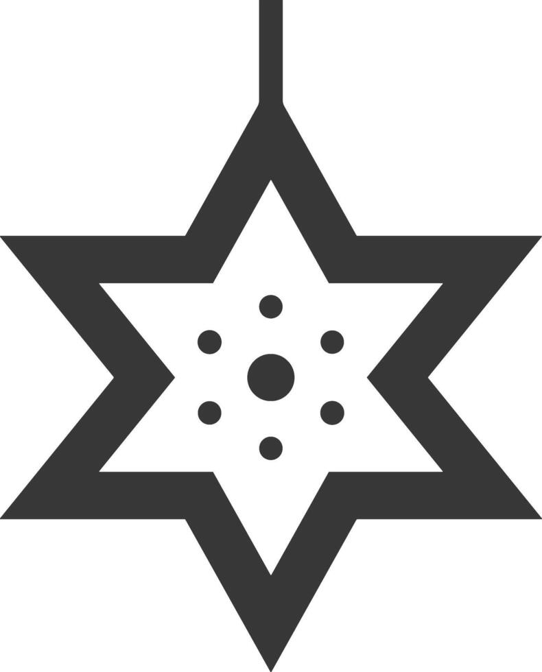 Star icon symbol image for rangking or rating reward vector