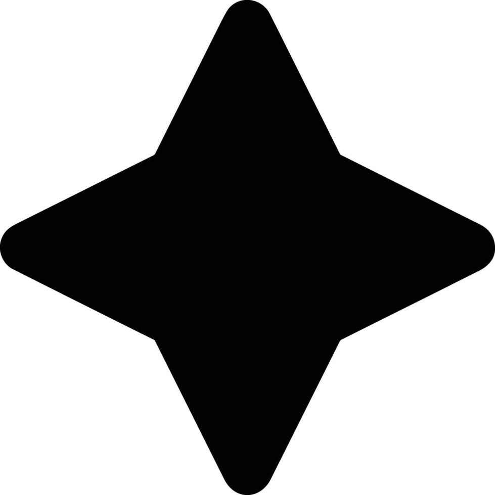 Star icon symbol image for rangking or rating reward vector