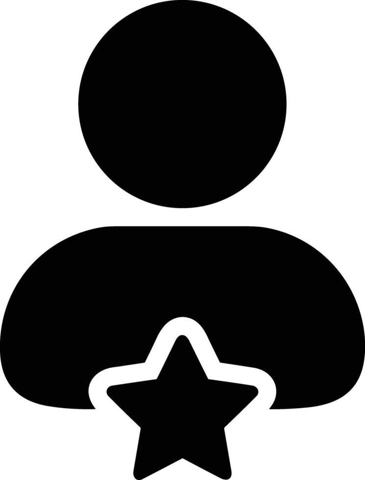 Star icon symbol image for rangking or rating reward vector