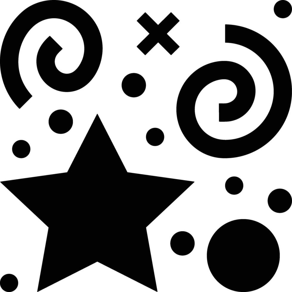 Star icon symbol image for rangking or rating reward vector