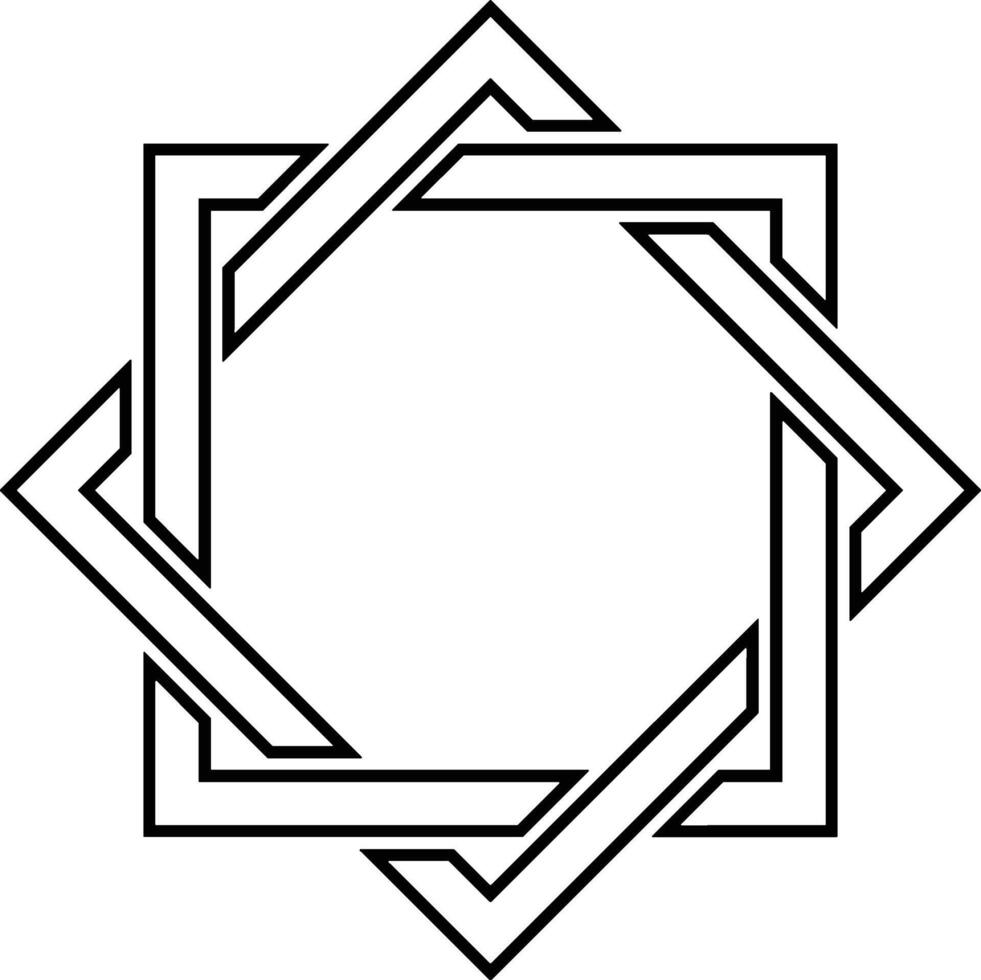 Star icon symbol image for rangking or rating reward vector