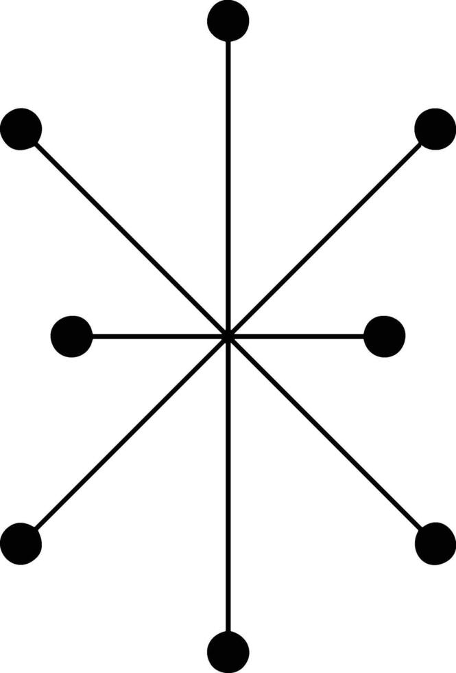 Star icon symbol image for rangking or rating reward vector