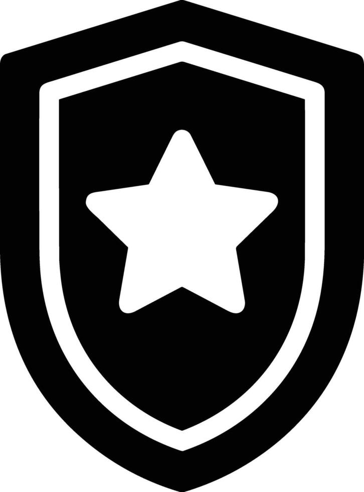 Star icon symbol image for rangking or rating reward vector