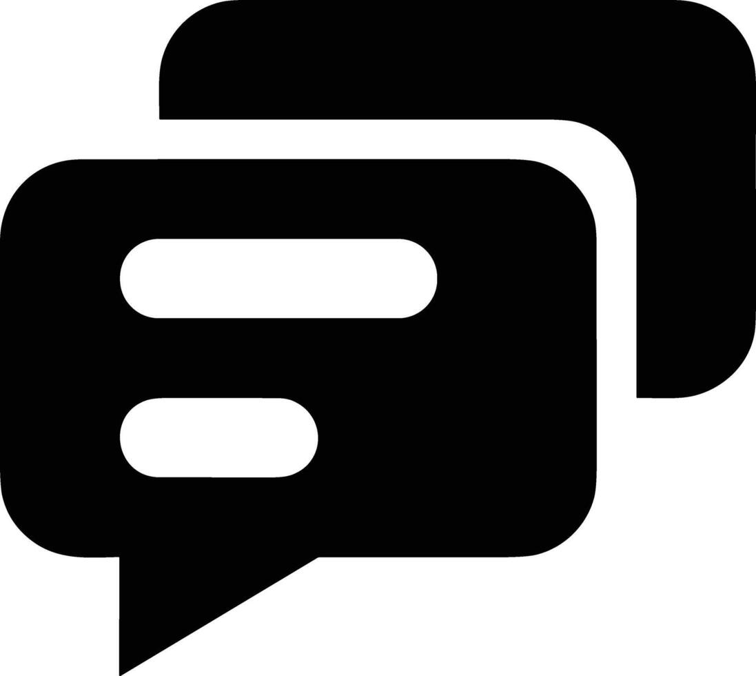 Comment icon image for element design of chat and communication symbol vector