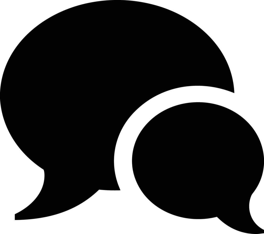 Comment icon image for element design of chat and communication symbol vector