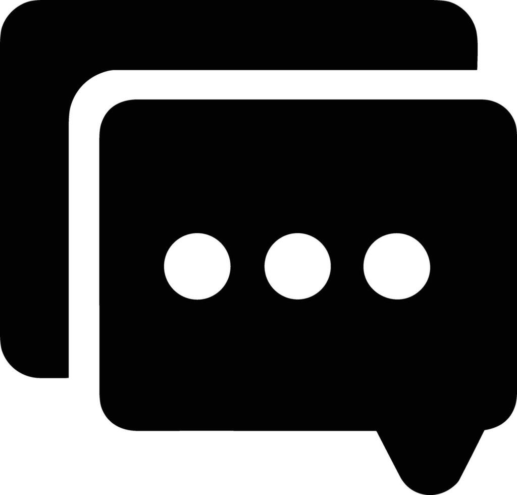 Comment icon image for element design of chat and communication symbol vector