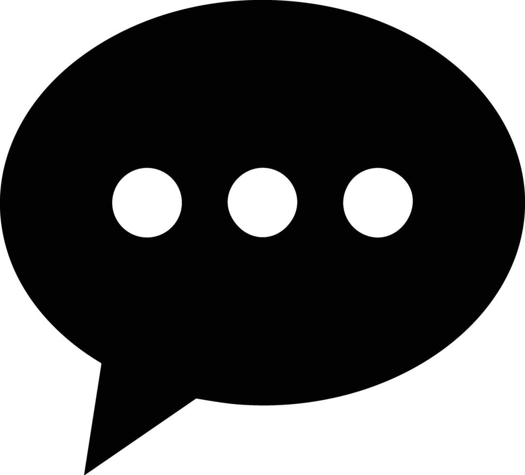 Comment icon image for element design of chat and communication symbol vector