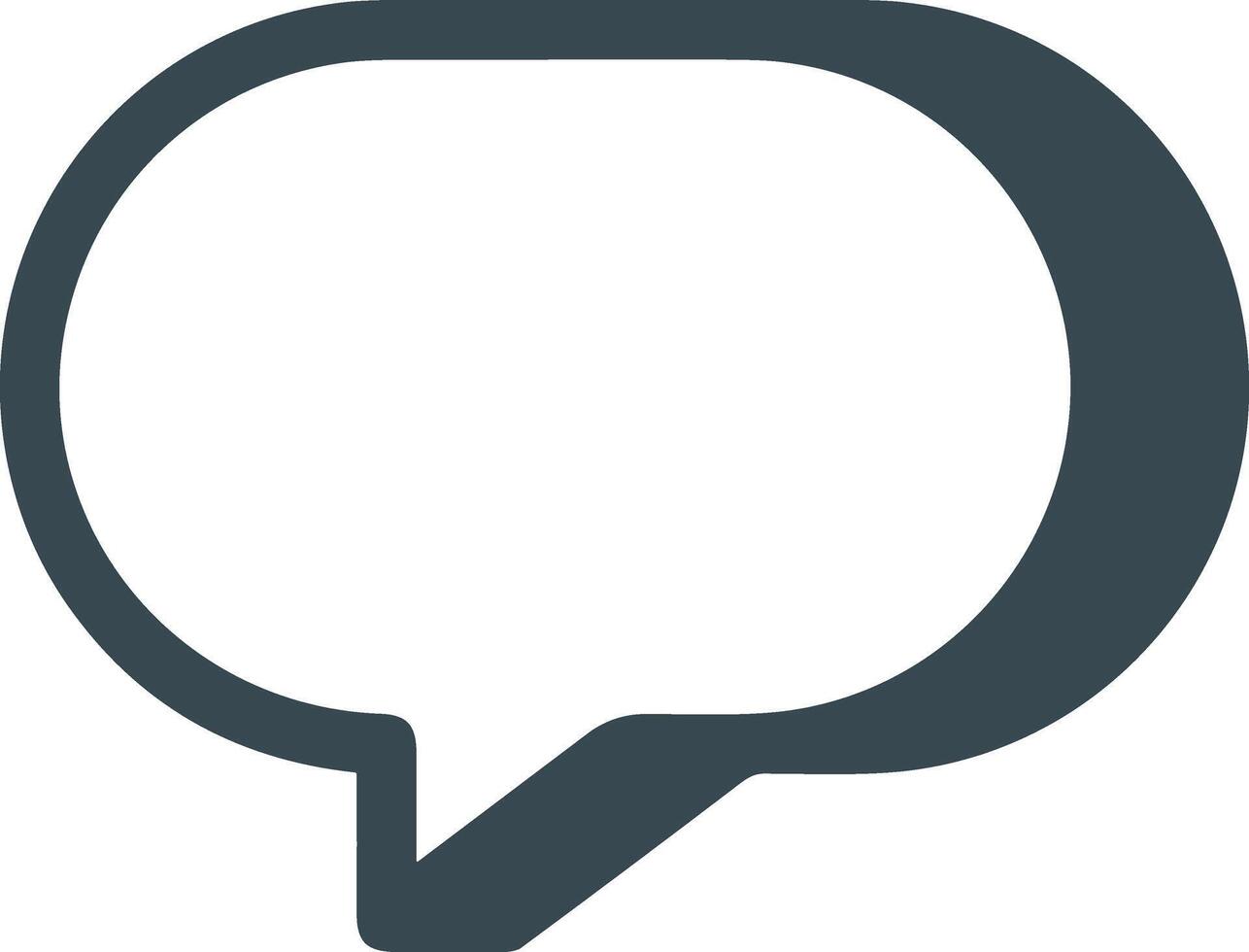 Comment icon image for element design of chat and communication symbol vector