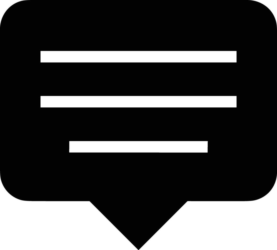 Comment icon image for element design of chat and communication symbol vector