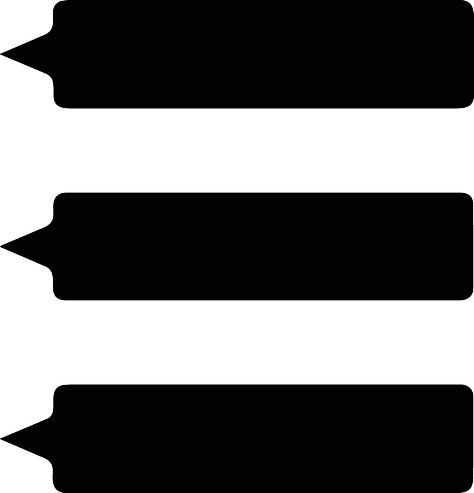 Comment icon image for element design of chat and communication symbol vector