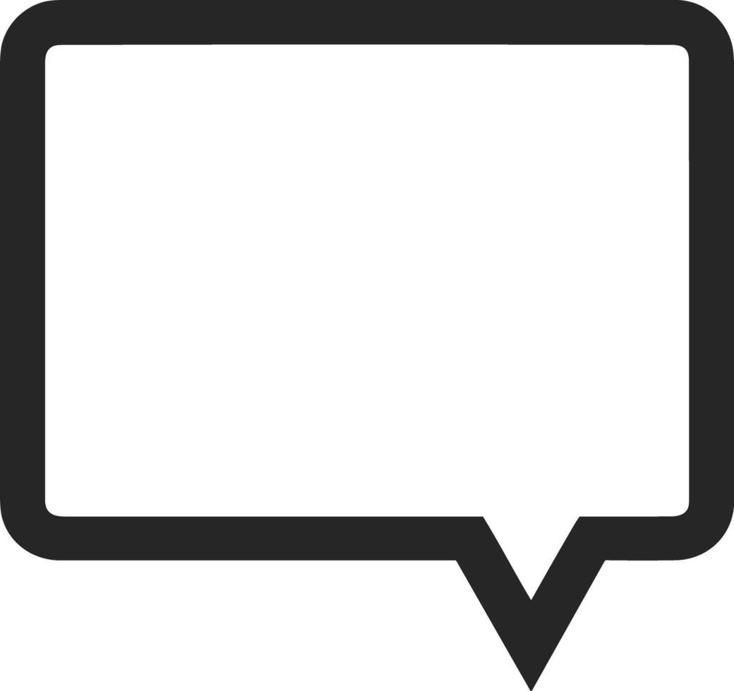 Comment icon image for element design of chat and communication symbol vector