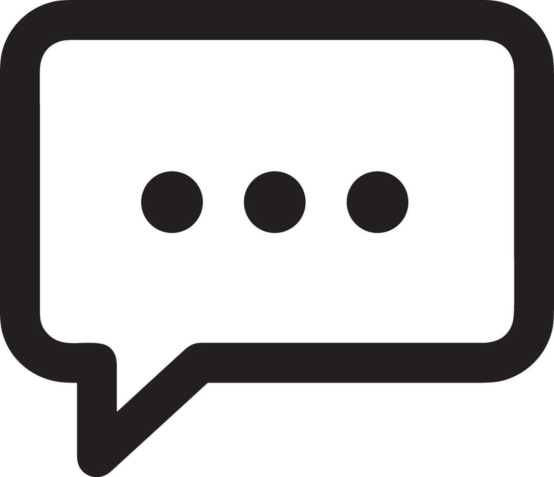 Comment icon image for element design of chat and communication symbol vector