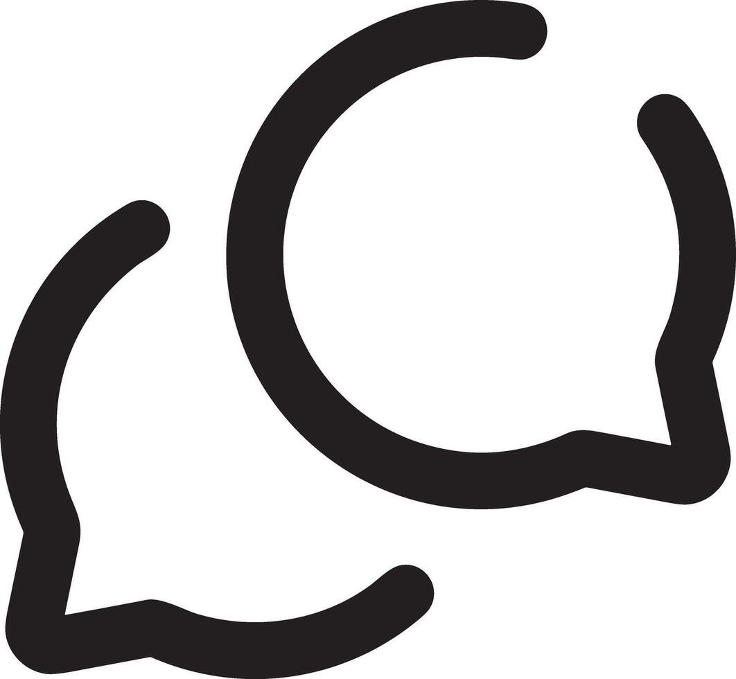 Comment icon image for element design of chat and communication symbol vector