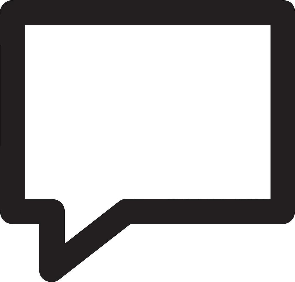 Comment icon image for element design of chat and communication symbol vector