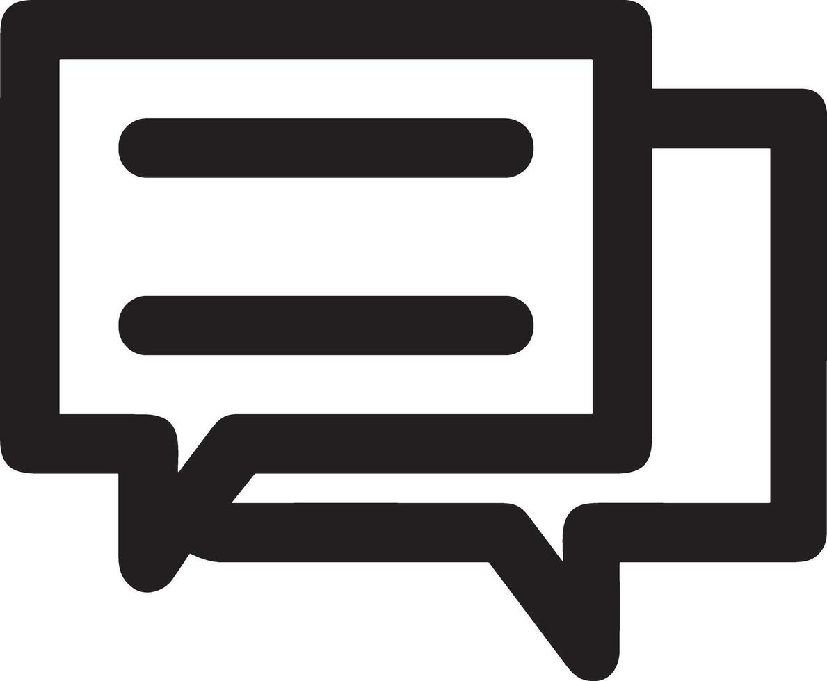 Comment icon image for element design of chat and communication symbol vector