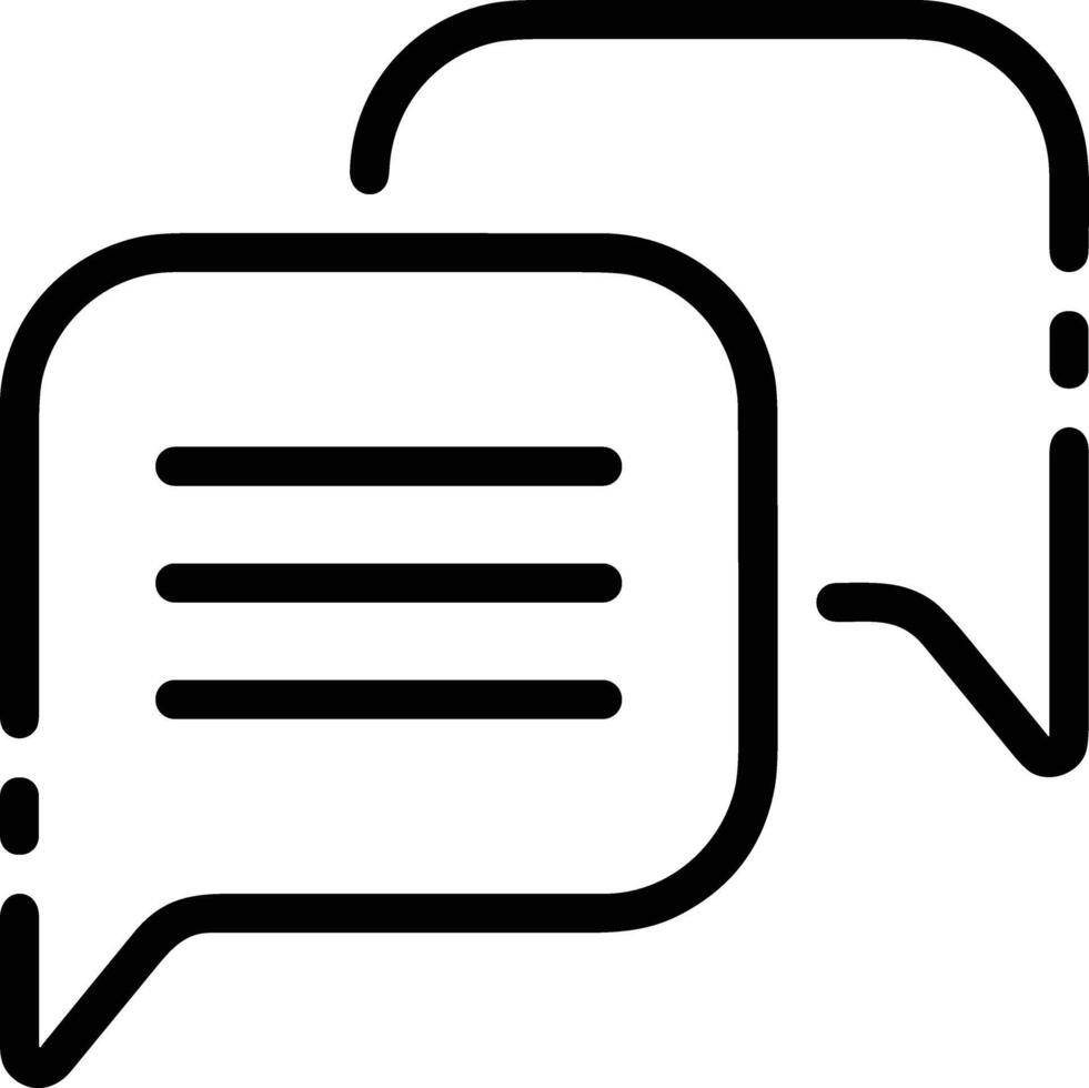 Comment icon image for element design of chat and communication symbol vector