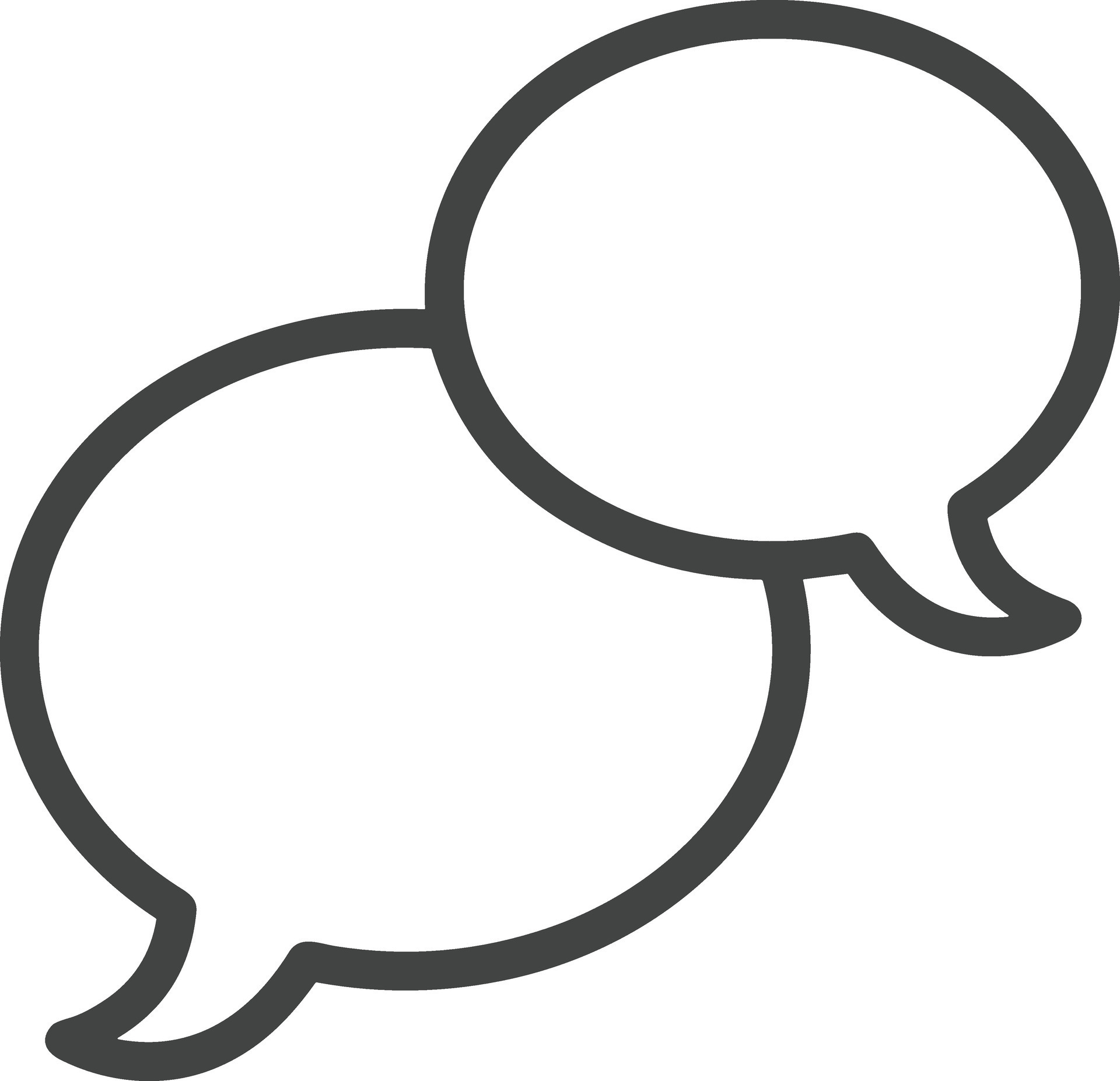 Comment icon image for element design of chat and communication symbol ...