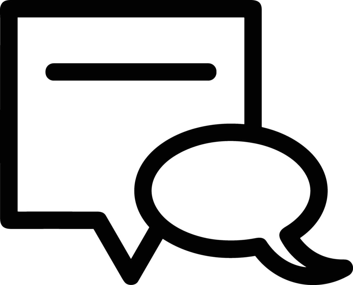 Comment icon image for element design of chat and communication symbol vector
