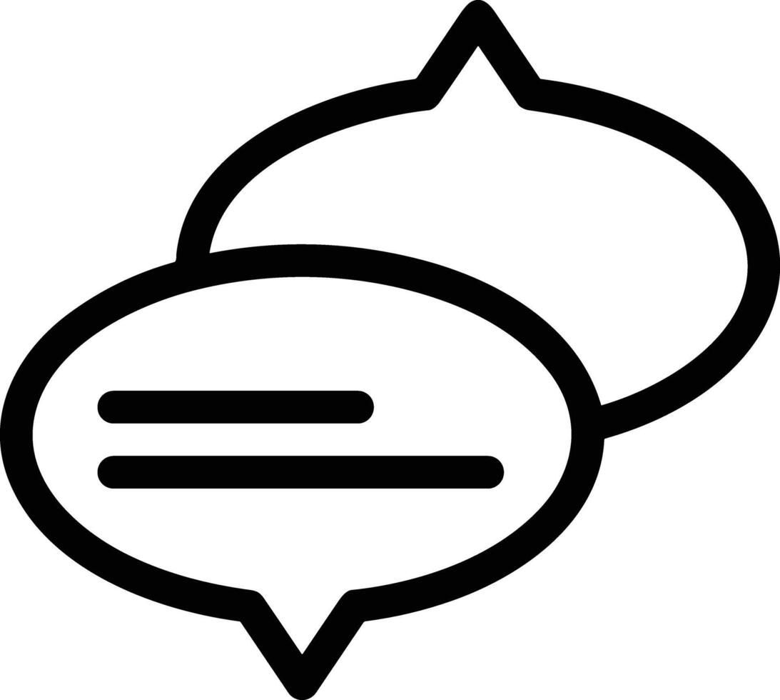 Comment icon image for element design of chat and communication symbol vector