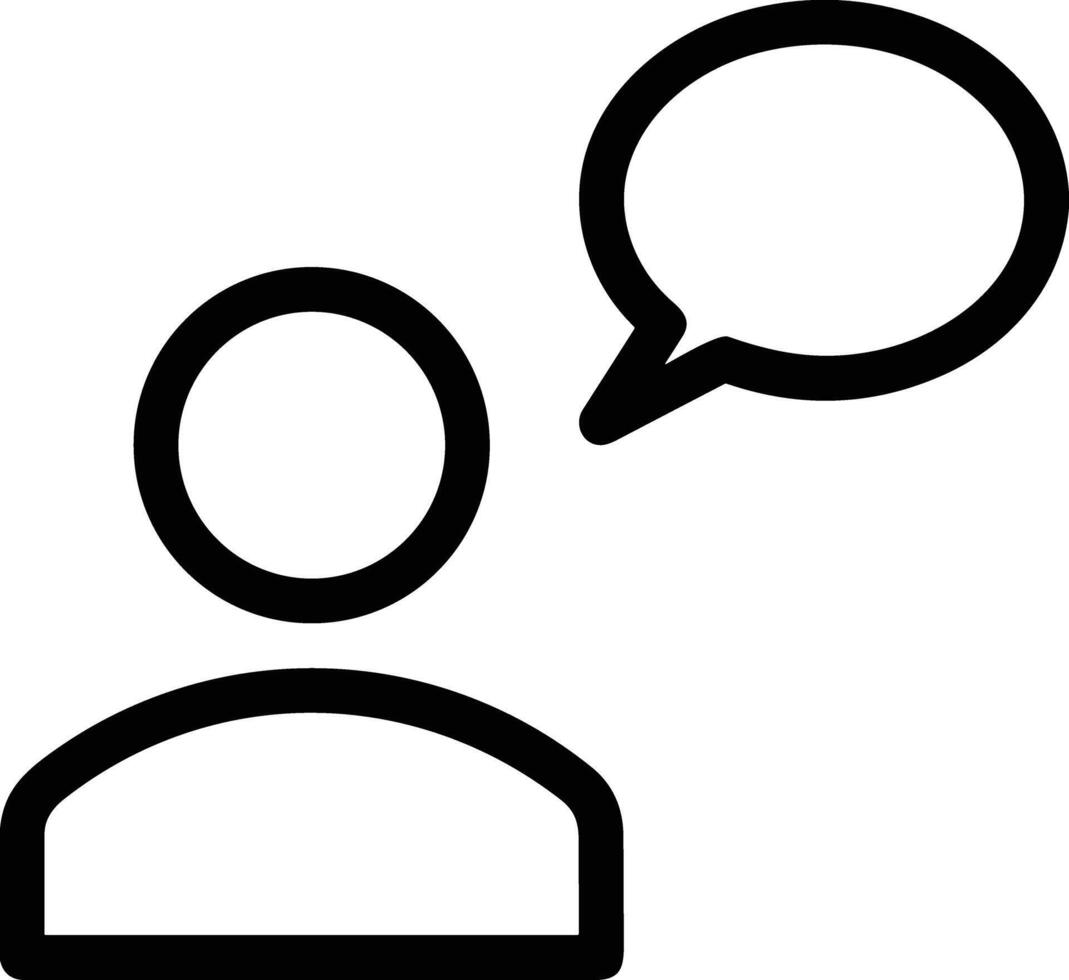 Comment icon image for element design of chat and communication symbol vector