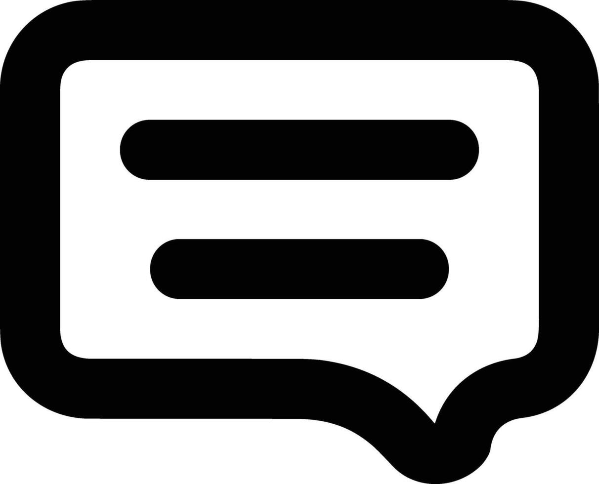 Comment icon image for element design of chat and communication symbol vector