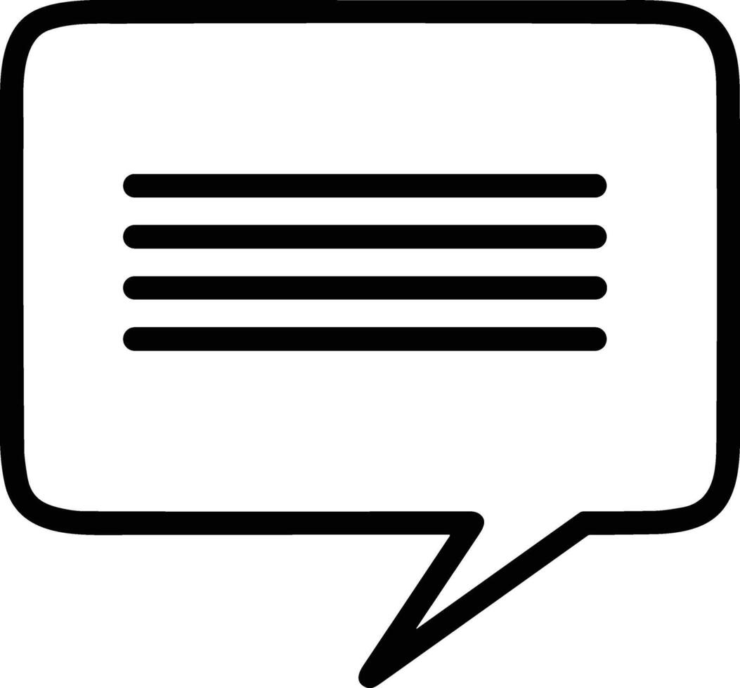 Comment icon image for element design of chat and communication symbol vector