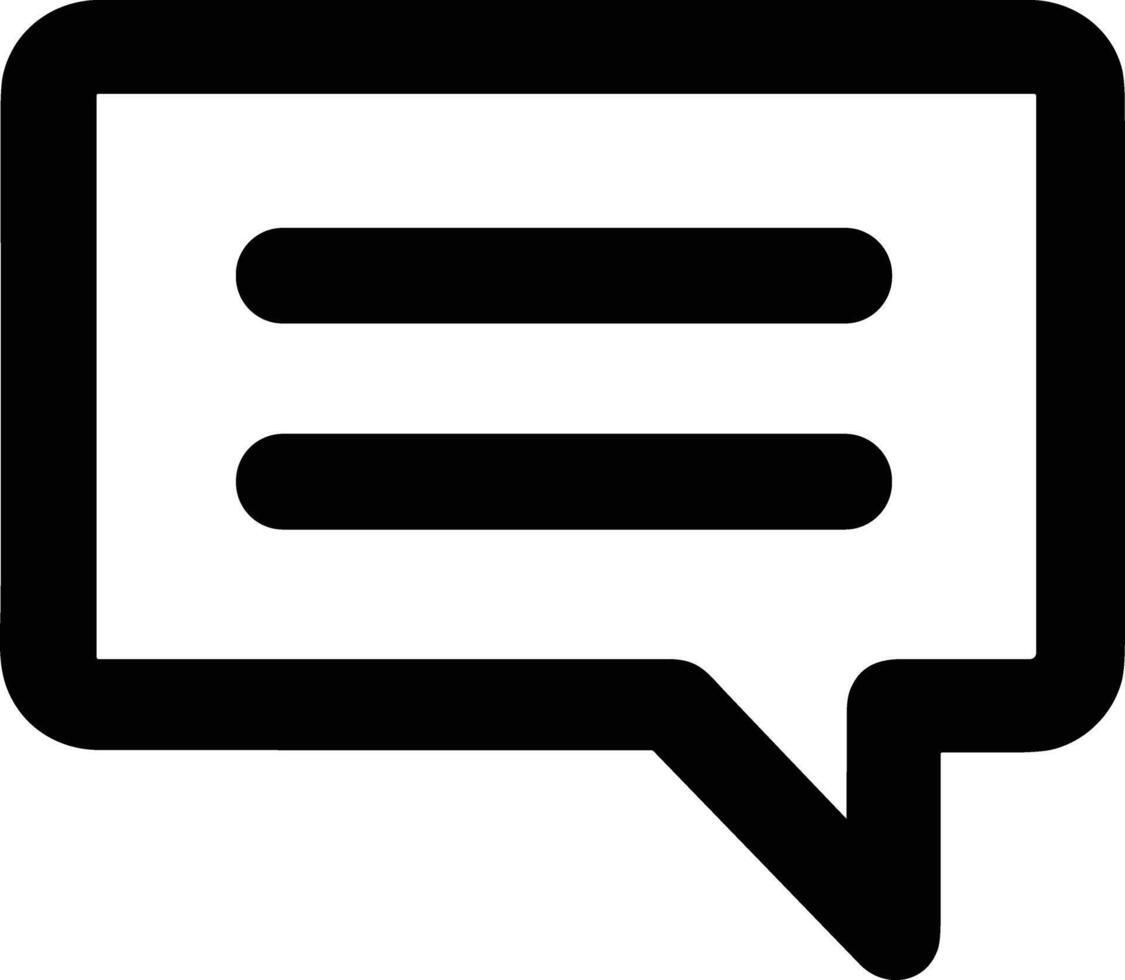 Comment icon image for element design of chat and communication symbol vector