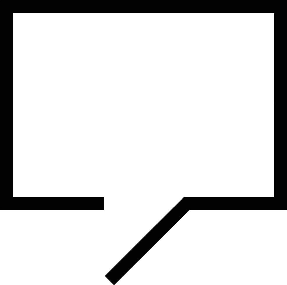 Comment icon image for element design of chat and communication symbol vector