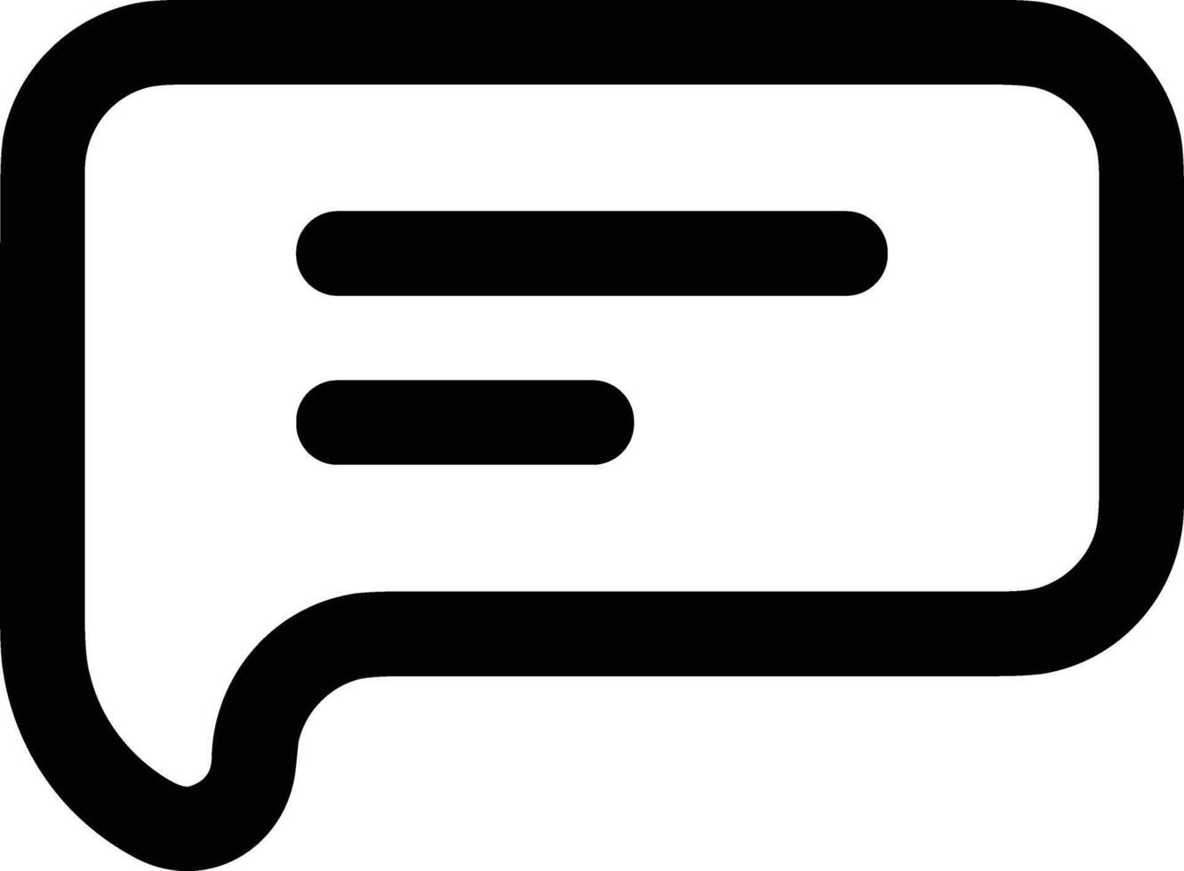 Comment icon image for element design of chat and communication symbol vector