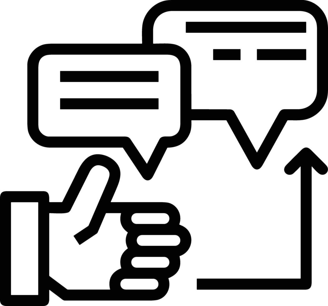 Comment icon image for element design of chat and communication symbol vector