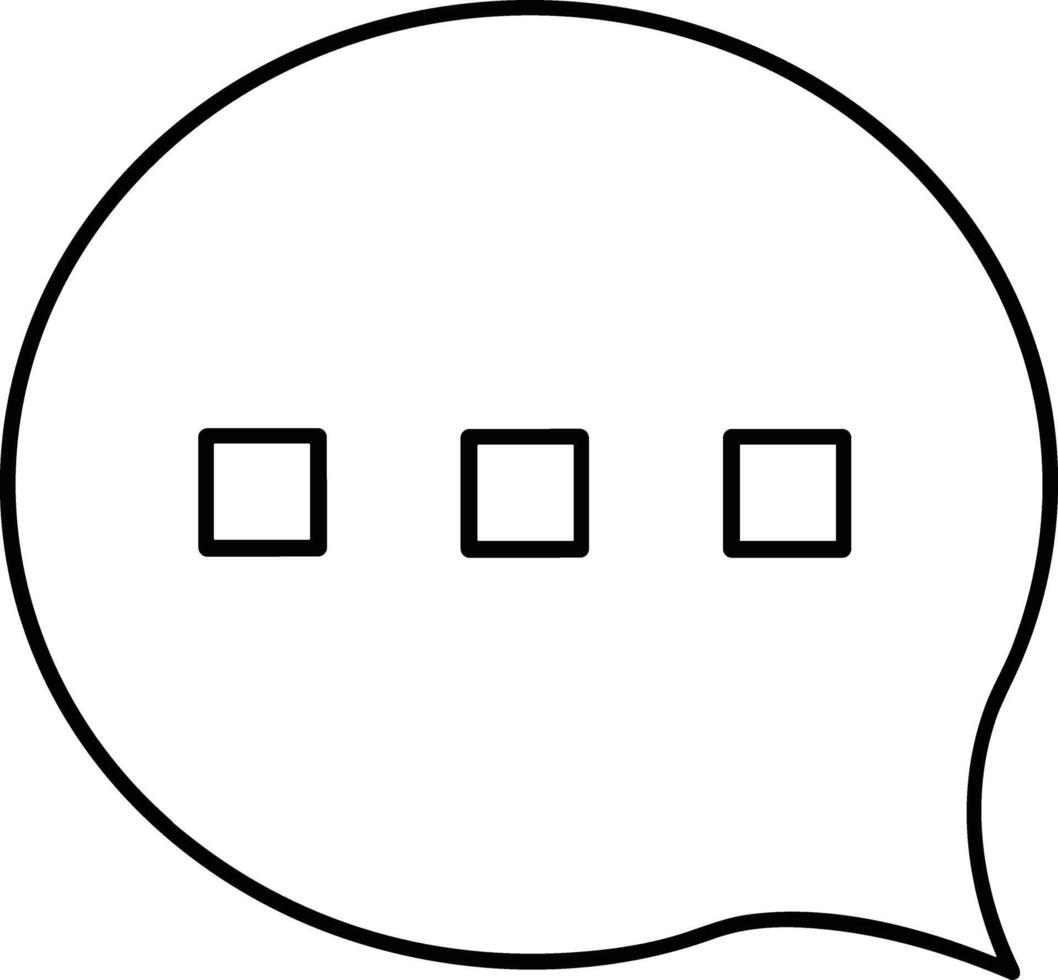 Comment icon image for element design of chat and communication symbol vector