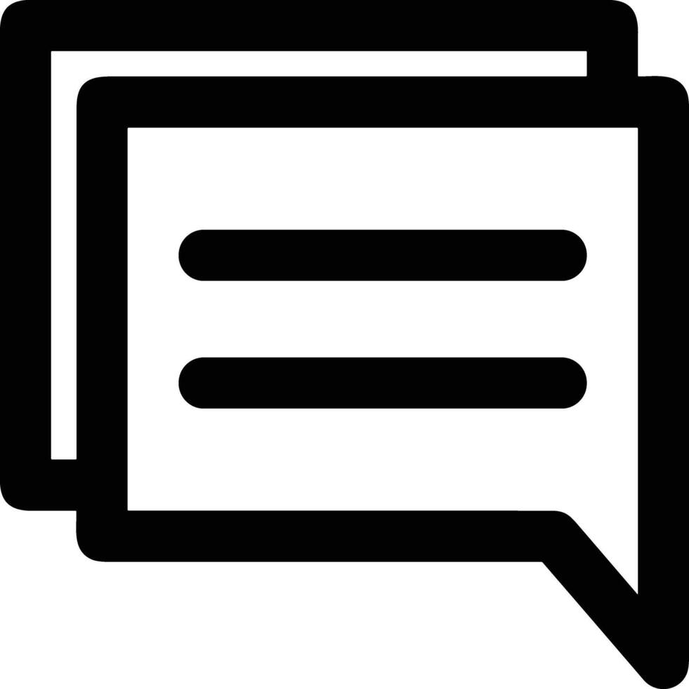 Comment icon image for element design of chat and communication symbol vector