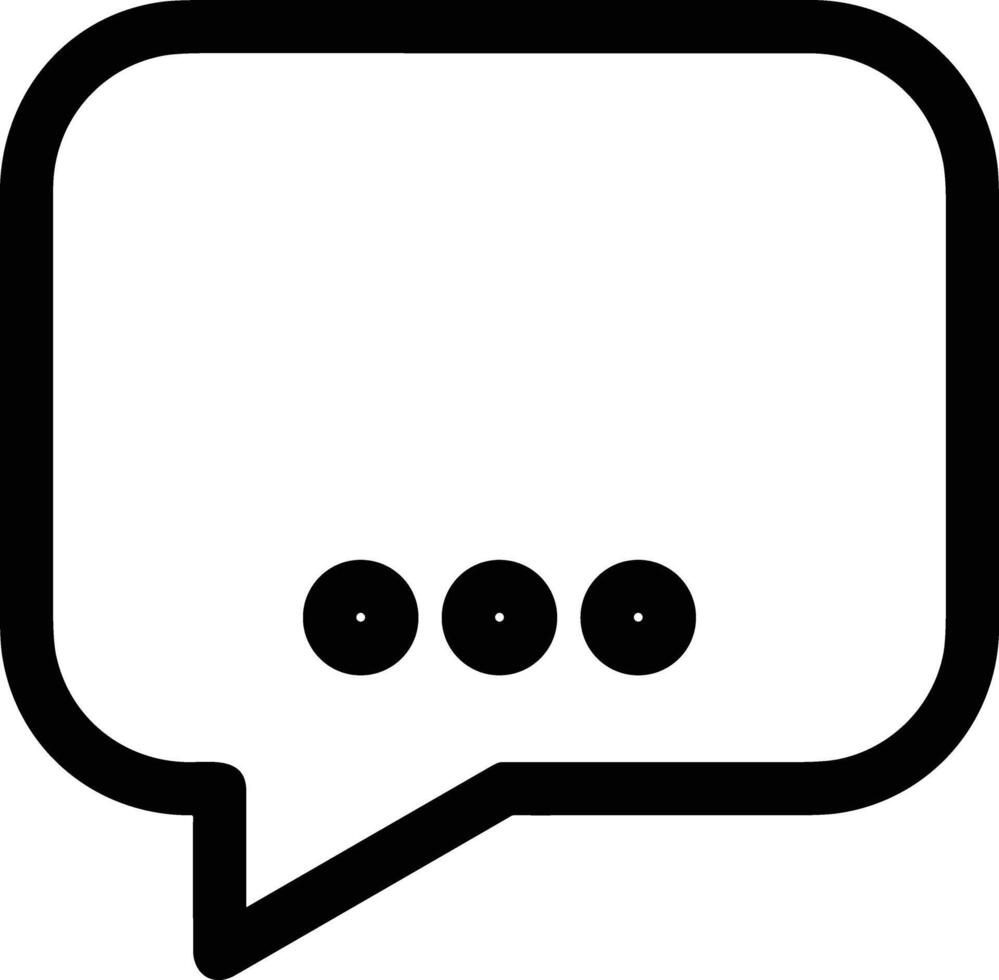 Comment icon image for element design of chat and communication symbol vector