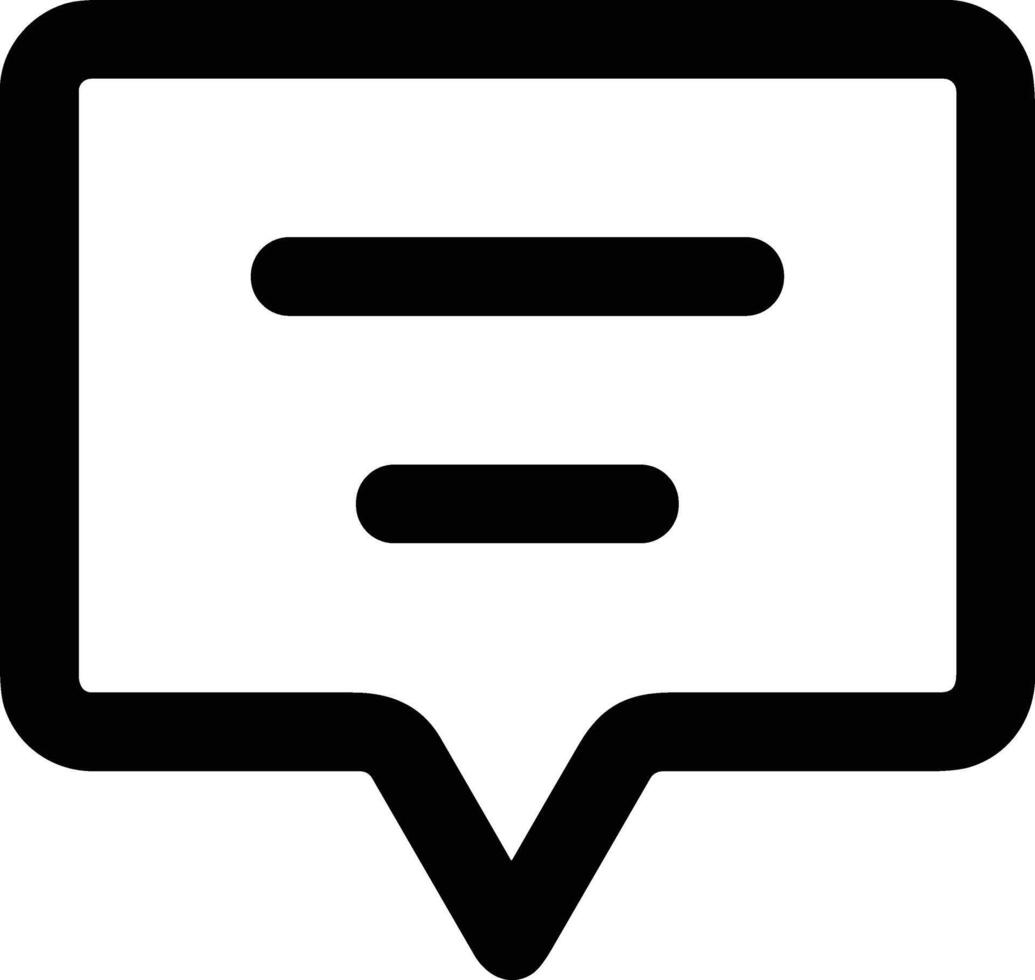 Comment icon image for element design of chat and communication symbol vector