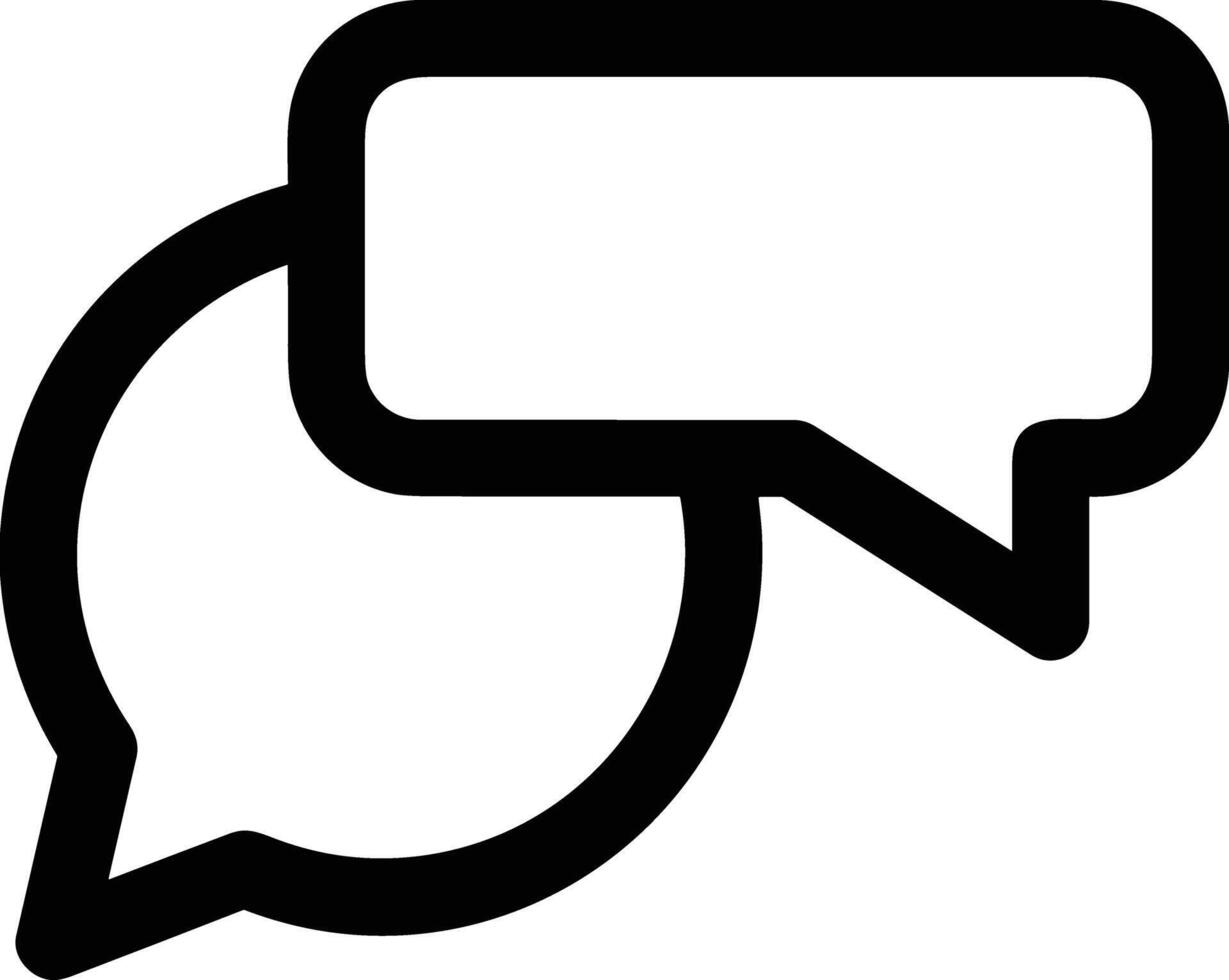 Comment icon image for element design of chat and communication symbol vector