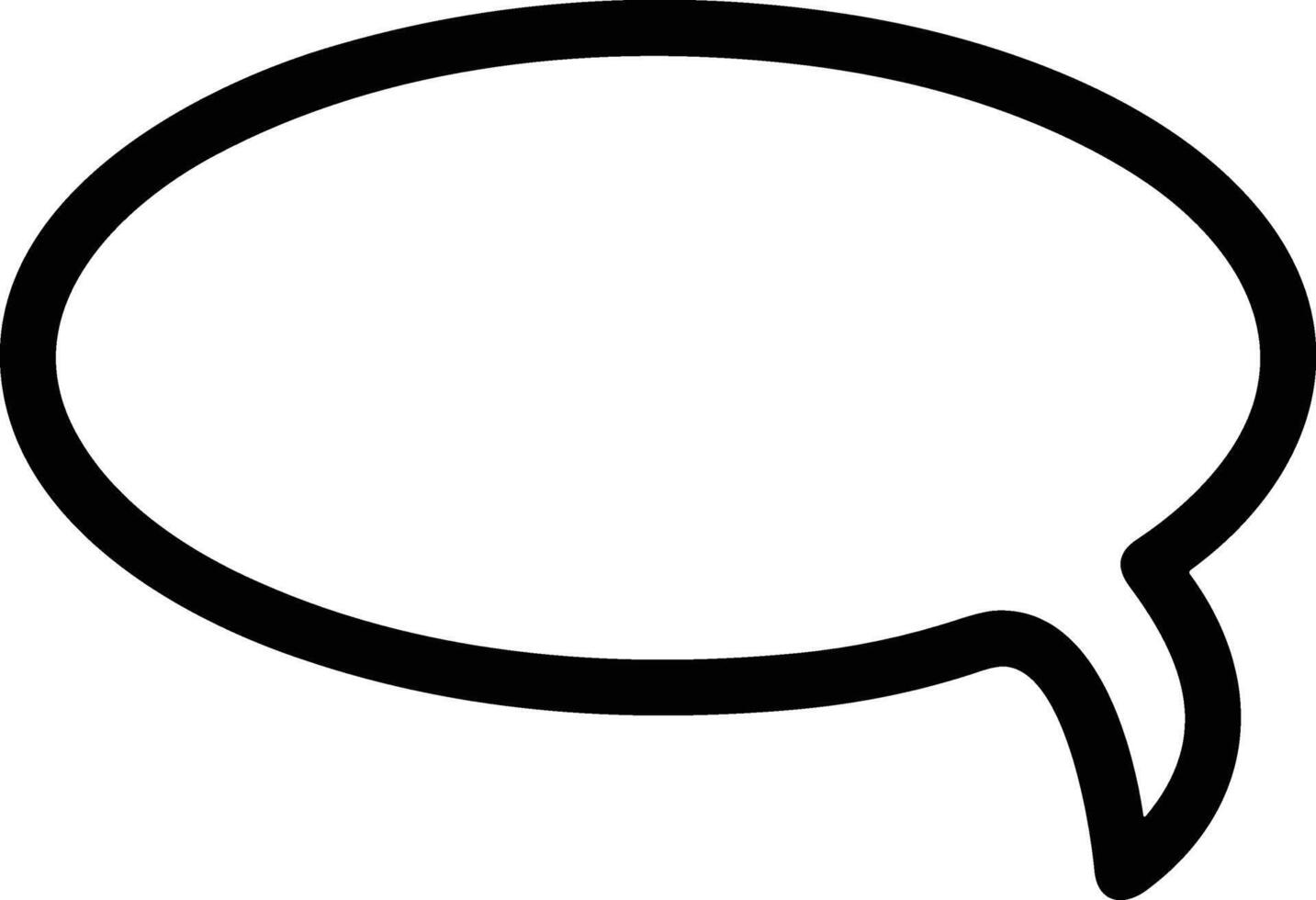 Comment icon image for element design of chat and communication symbol vector