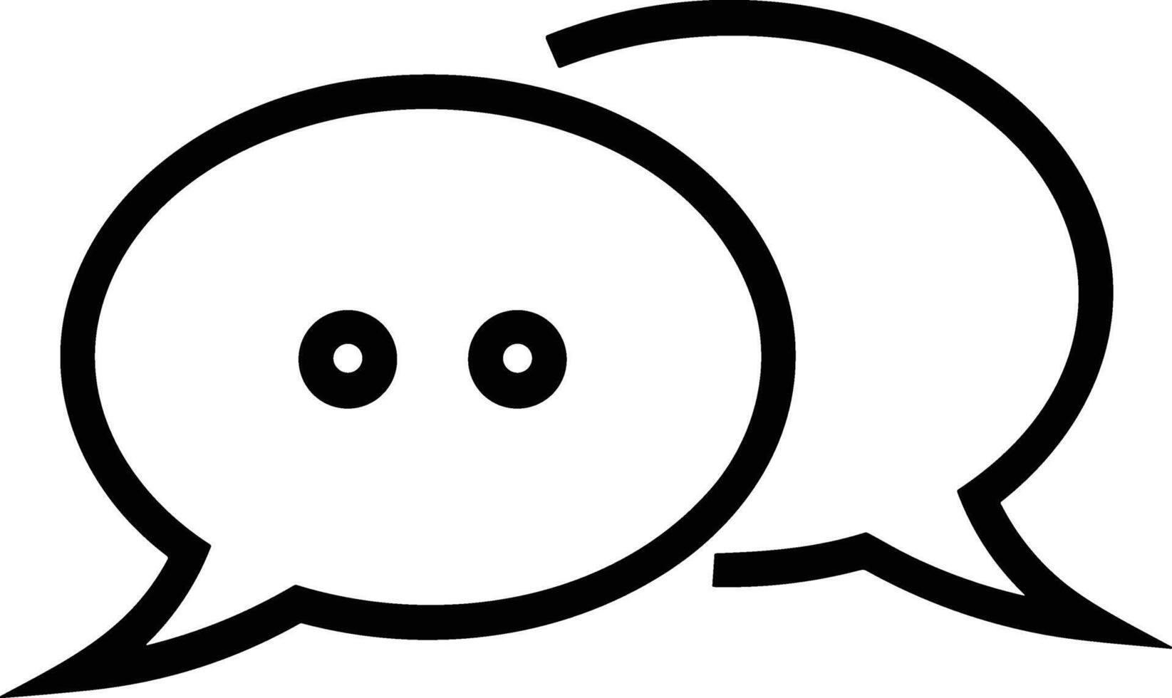 Comment icon image for element design of chat and communication symbol vector