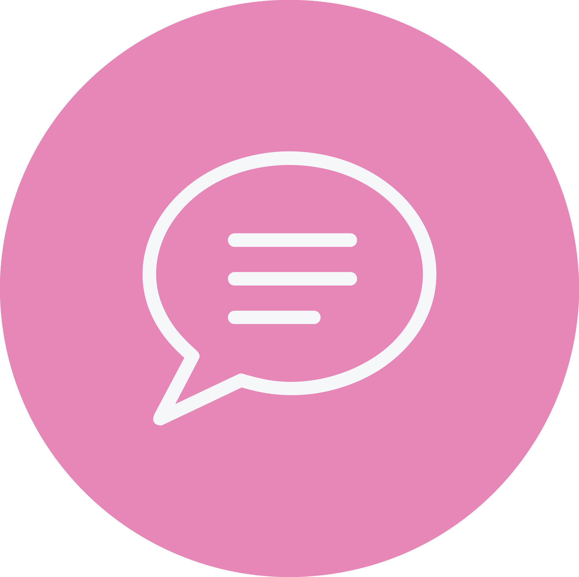 Comment icon image for element design of chat and communication symbol ...