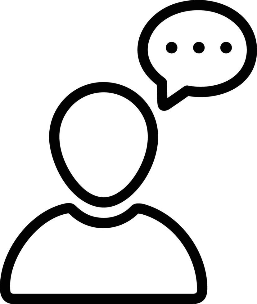 Comment icon image for element design of chat and communication symbol vector